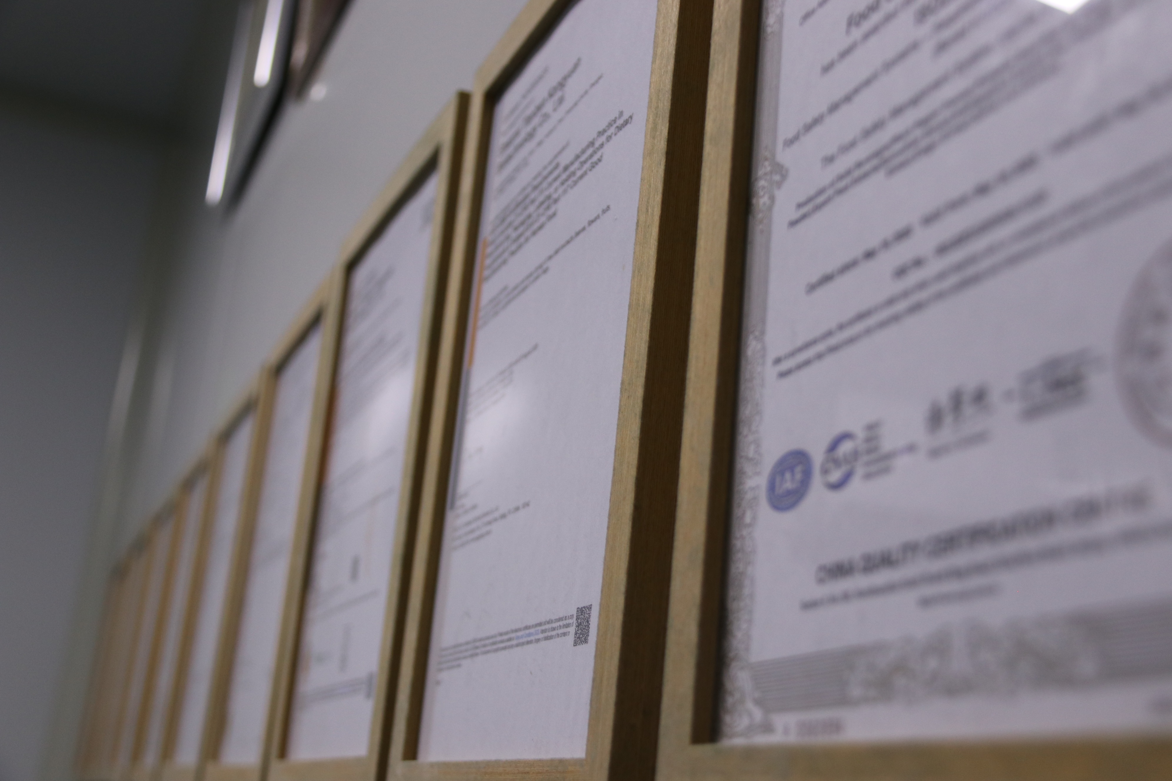 Certificate Wall